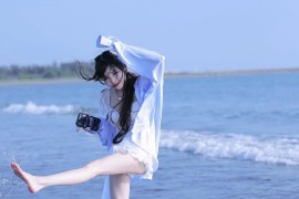 海边美女