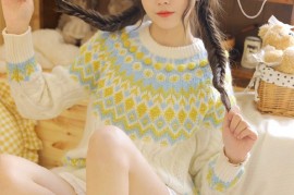 双马尾美女性感俏皮写真图片