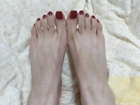 记录我的三次脚部美甲～